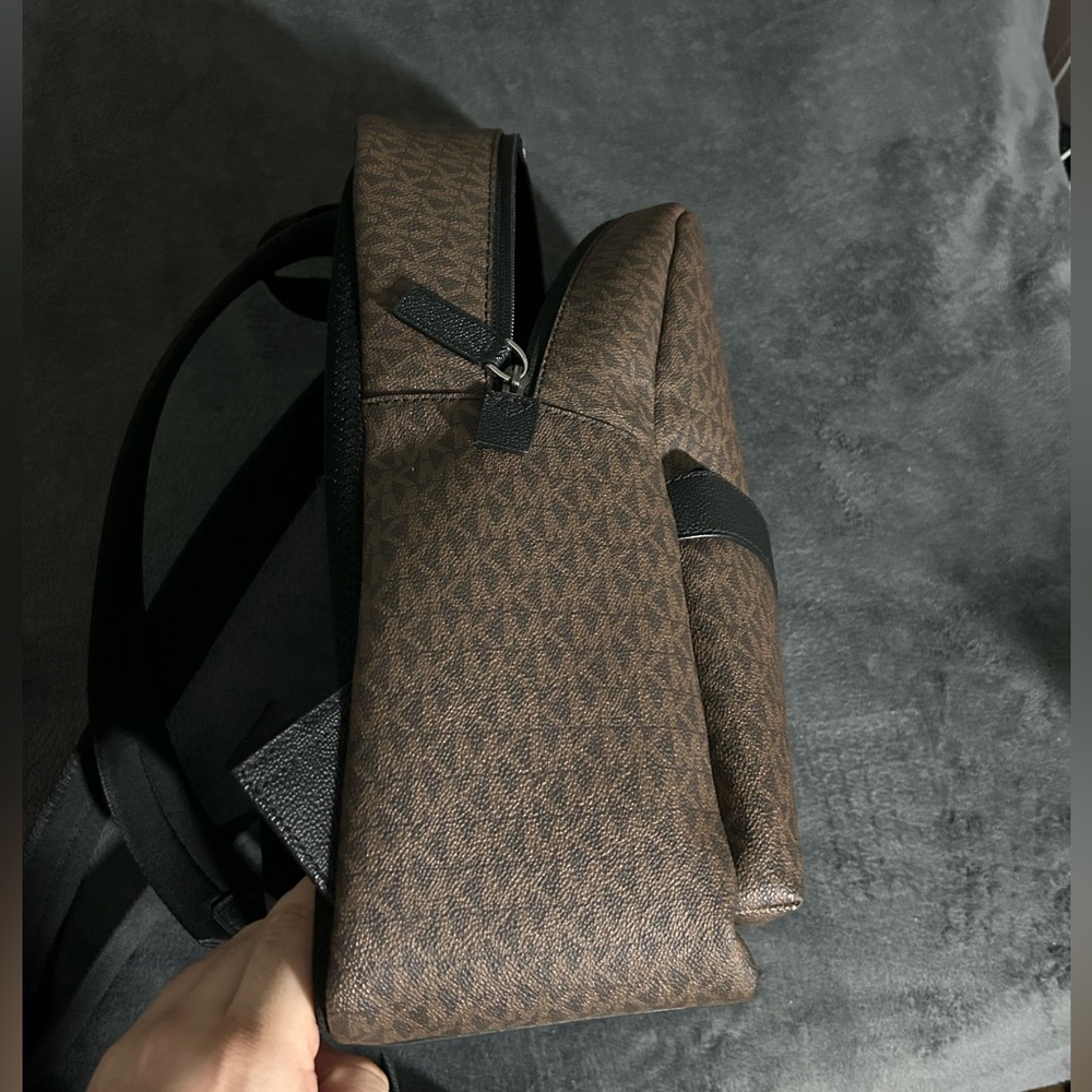 Michael Kors Greyson Monogram Backpack - Brown An… - image 4